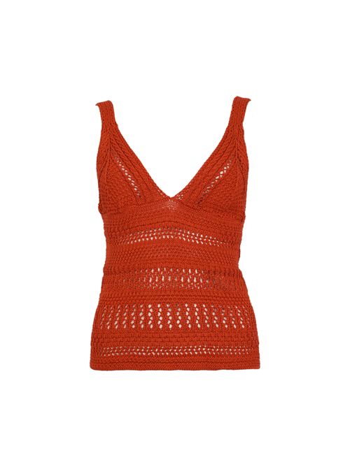 Top in cotone crochet Alpha studio | AD-6230P2011